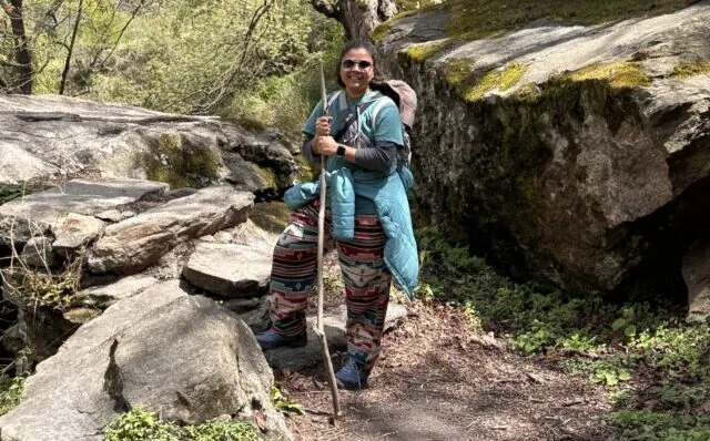 Host Megha on a trek near the retreat